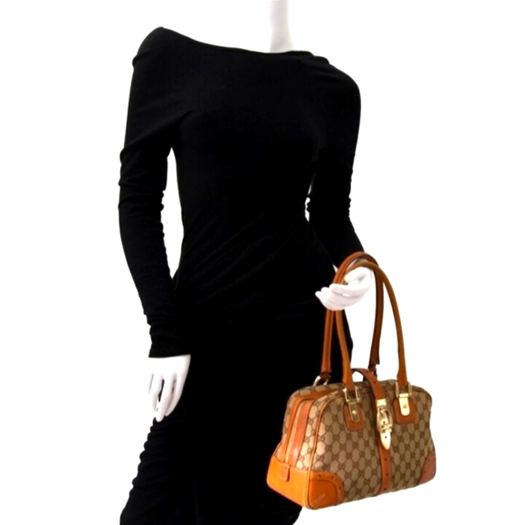 GUCCI GG Monogram Canvas Bowler Bag. - Picture 16 of 16